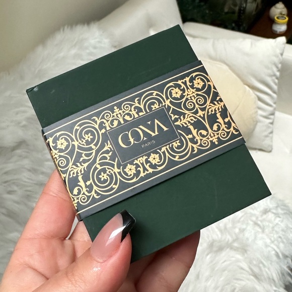 BRAND NEW GONA PARIS INTERLOCKING HEARTS NECKLACE STERLING SILVER AND ROSE - Picture 4 of 7